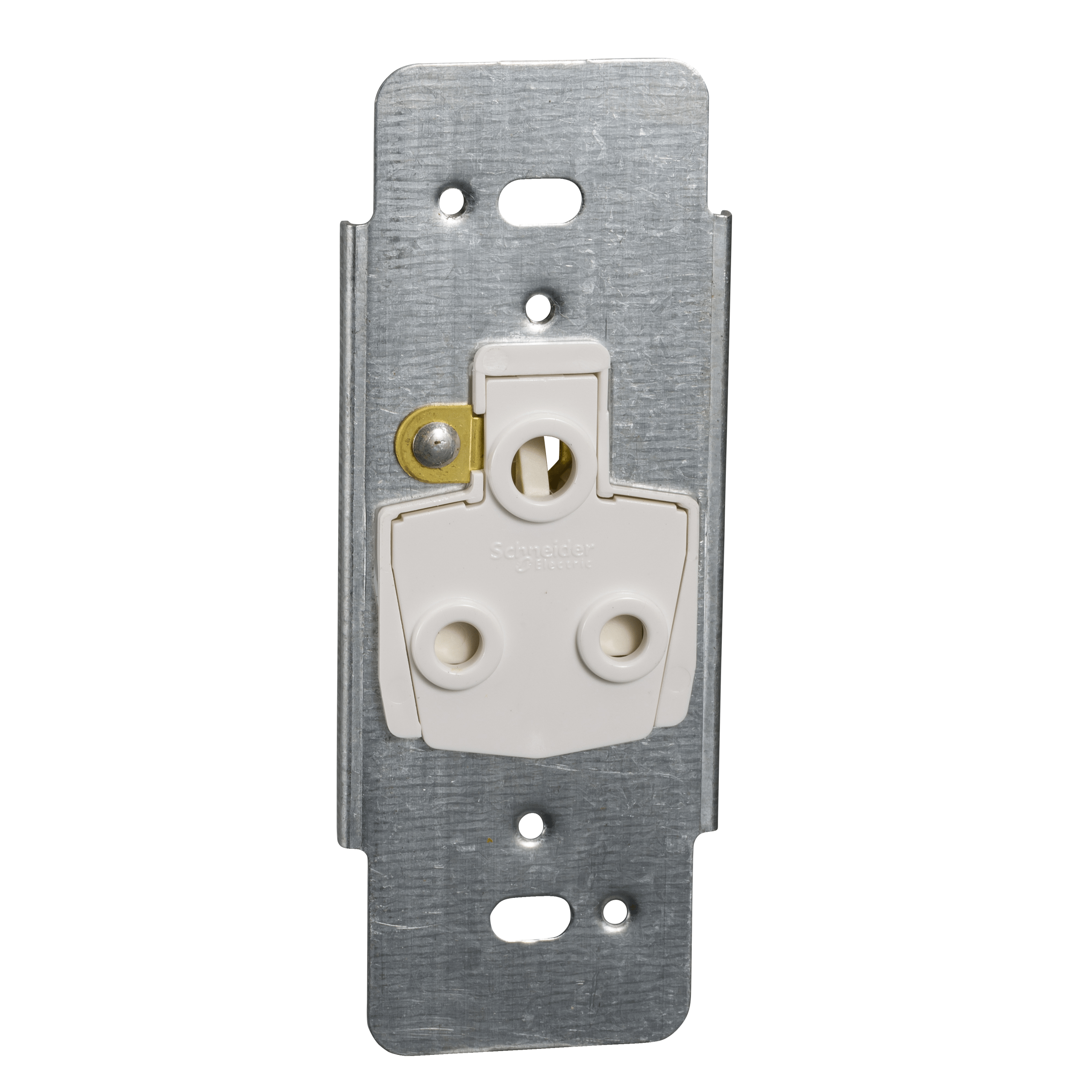 ZZA_1322502 – S2000, swiched socket-outlet, 6A, cradle, white | Schneider Electric