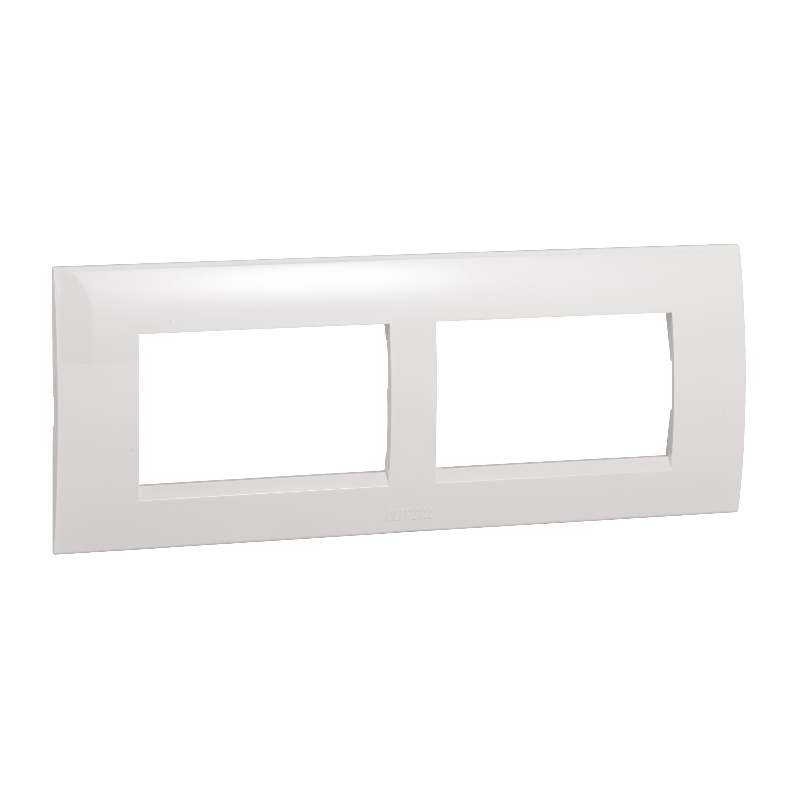 ZZA_S3000WE - Standard horizontal surround 100mm x 50mm - white Schneider Electric