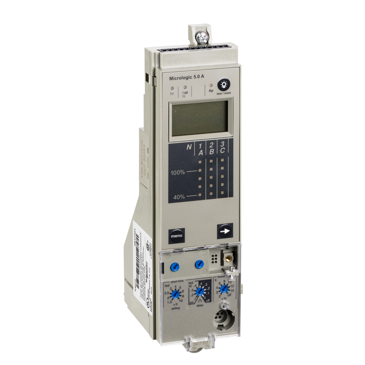48360 – Trip unit Micrologic 5.0A for Masterpact NW08 to Masterpact NW63 circuit breakers, selective protection | Schneide…