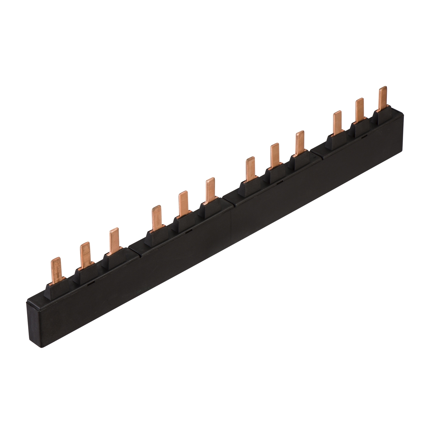 49863 – Feeding busbar, FuPacT ISFT100 3 poles, connection accessory to supply 4 devices | Schneider Electric