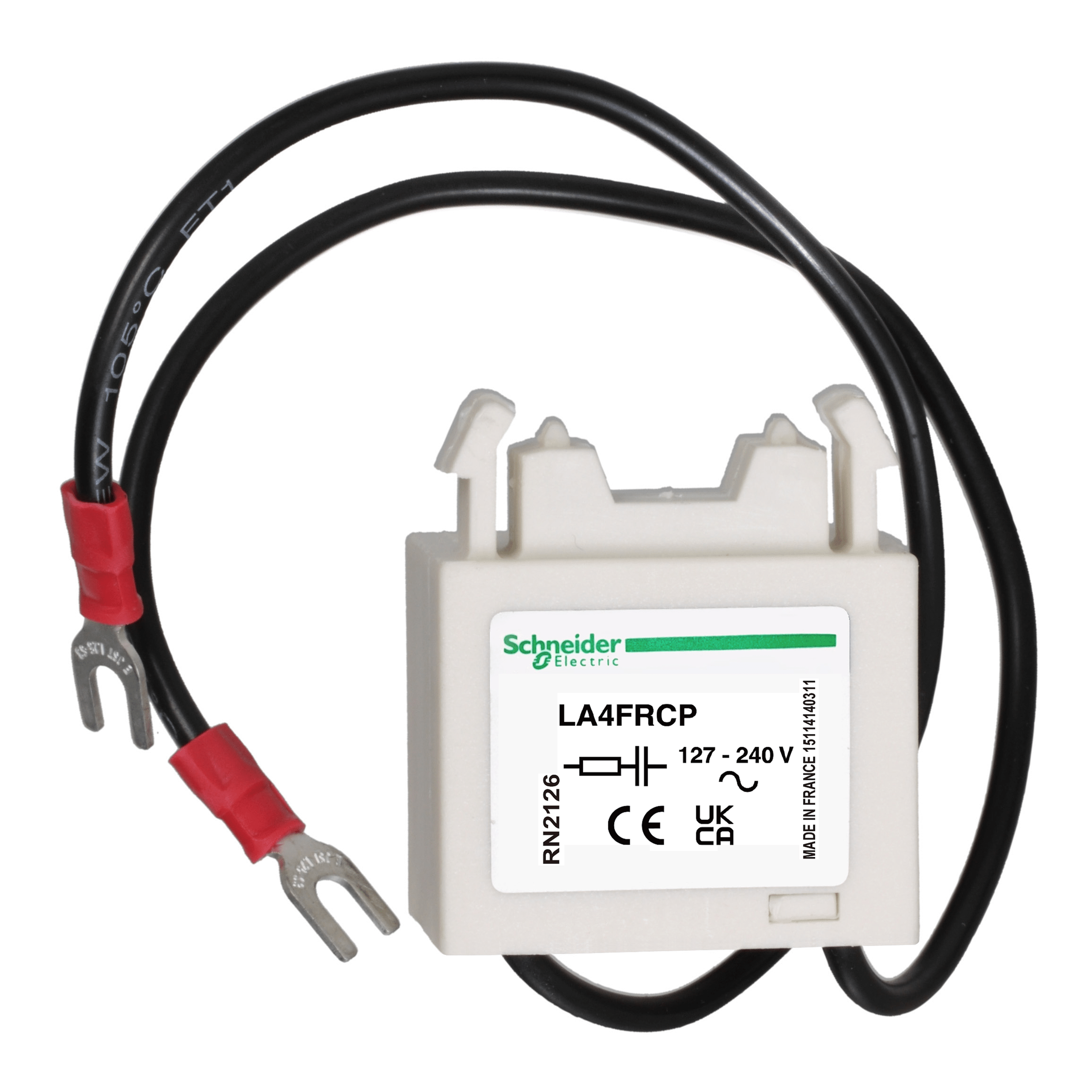 LA4FRCP – TeSys F - suppressor module - RC circuit - 127…240 V AC | Schneider Electric