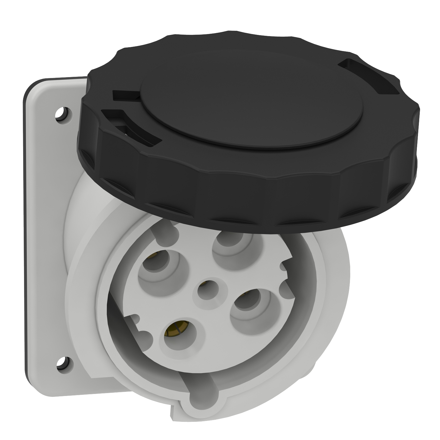 PratiKa industrial socket - 63 A - 3P + E - 480…500 V AC - IP67