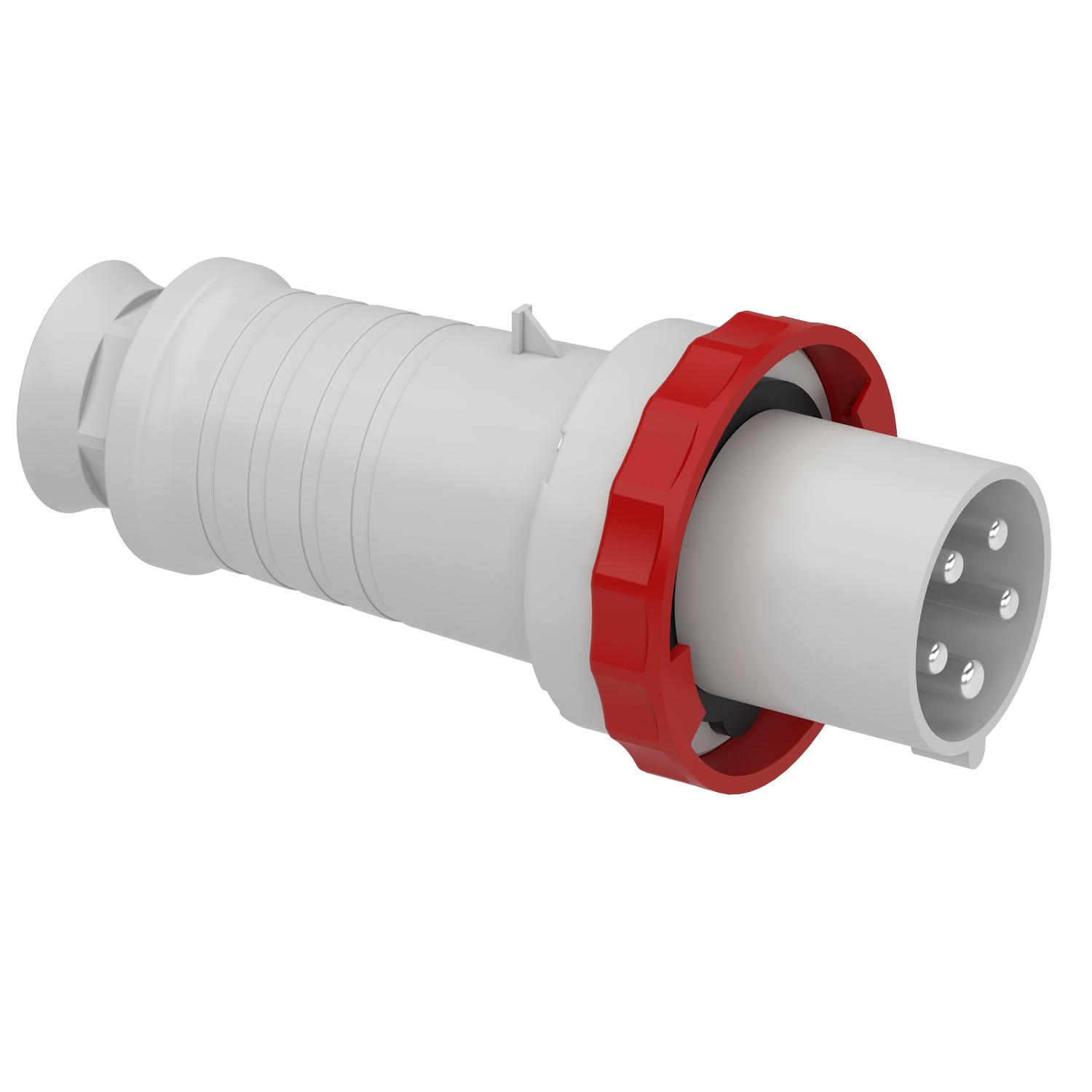 PratiKa wander plug - straight - 63 A - 3P + N + E - 380…415 V AC - IP67