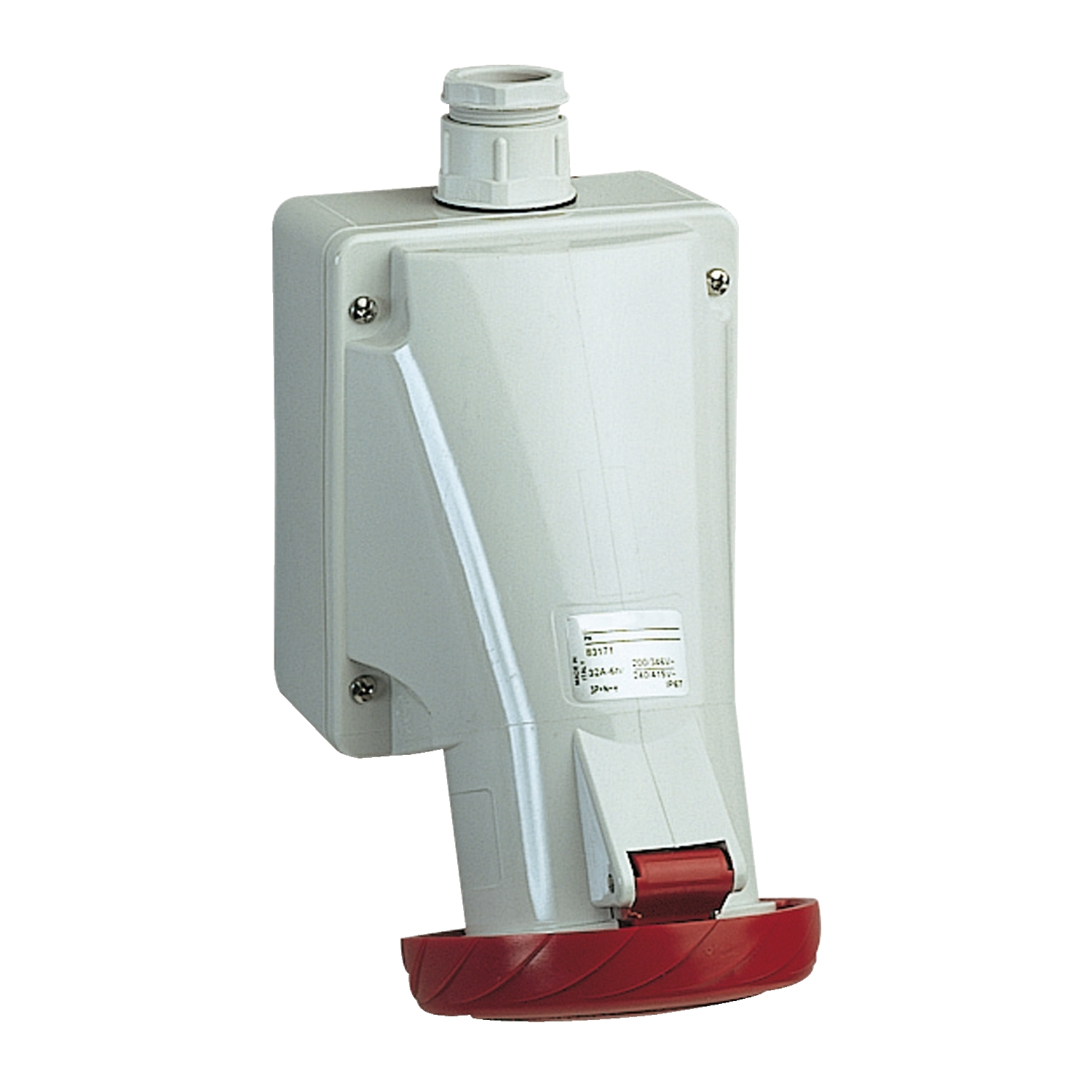 83170 – PratiKa industrial socket - 32 A - 3P + E - 380…415 V AC - IP67 | Schneider Electric