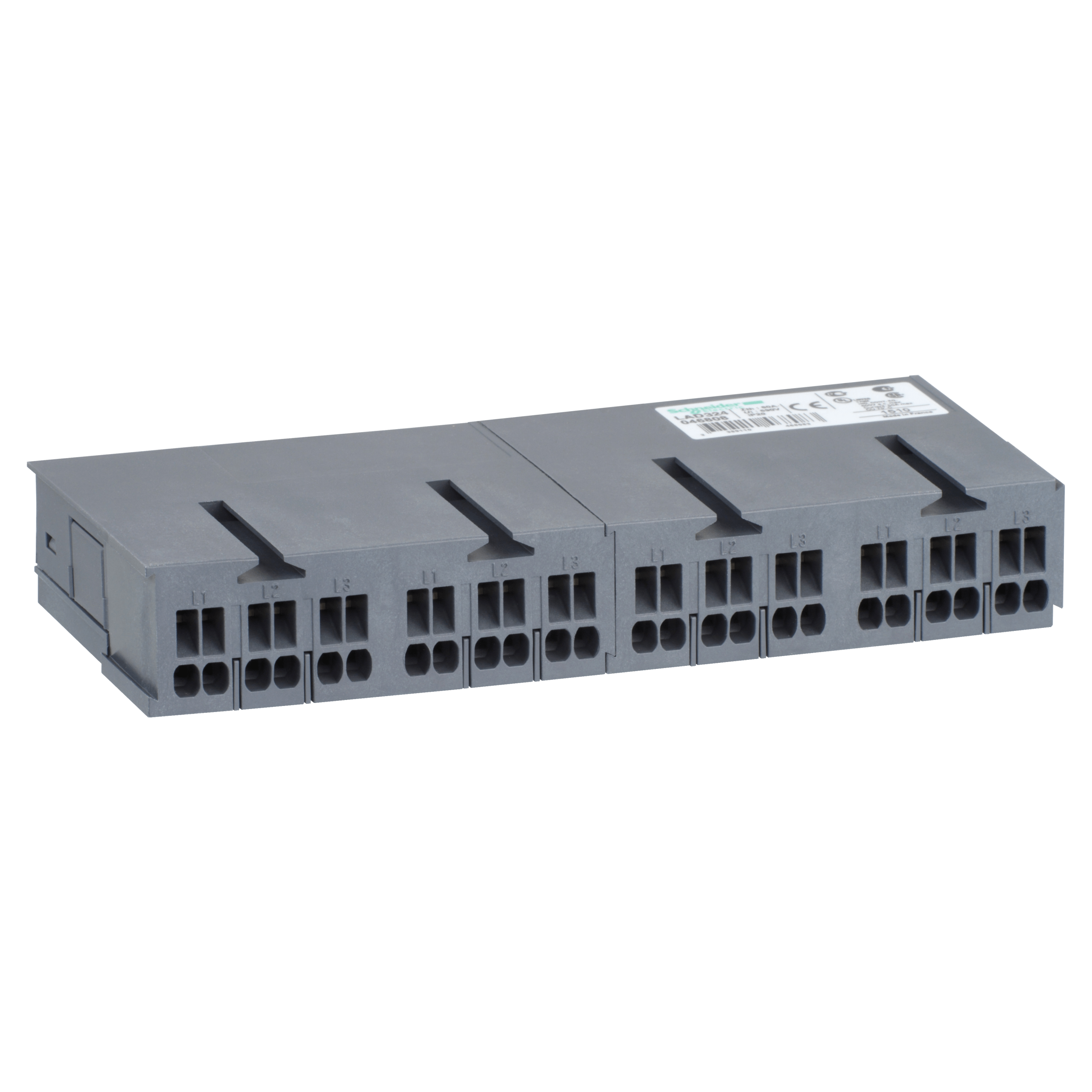 LAD324 – TeSys fuse-disconnector - power splitter box - 63 A - for 4 starters | Schneider Electric