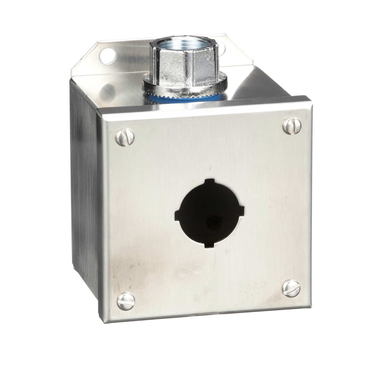 9001KYSS1 – Empty control station - 9001K - stainless steel - 1 cut-out 30 | Square D — Schneider Electric