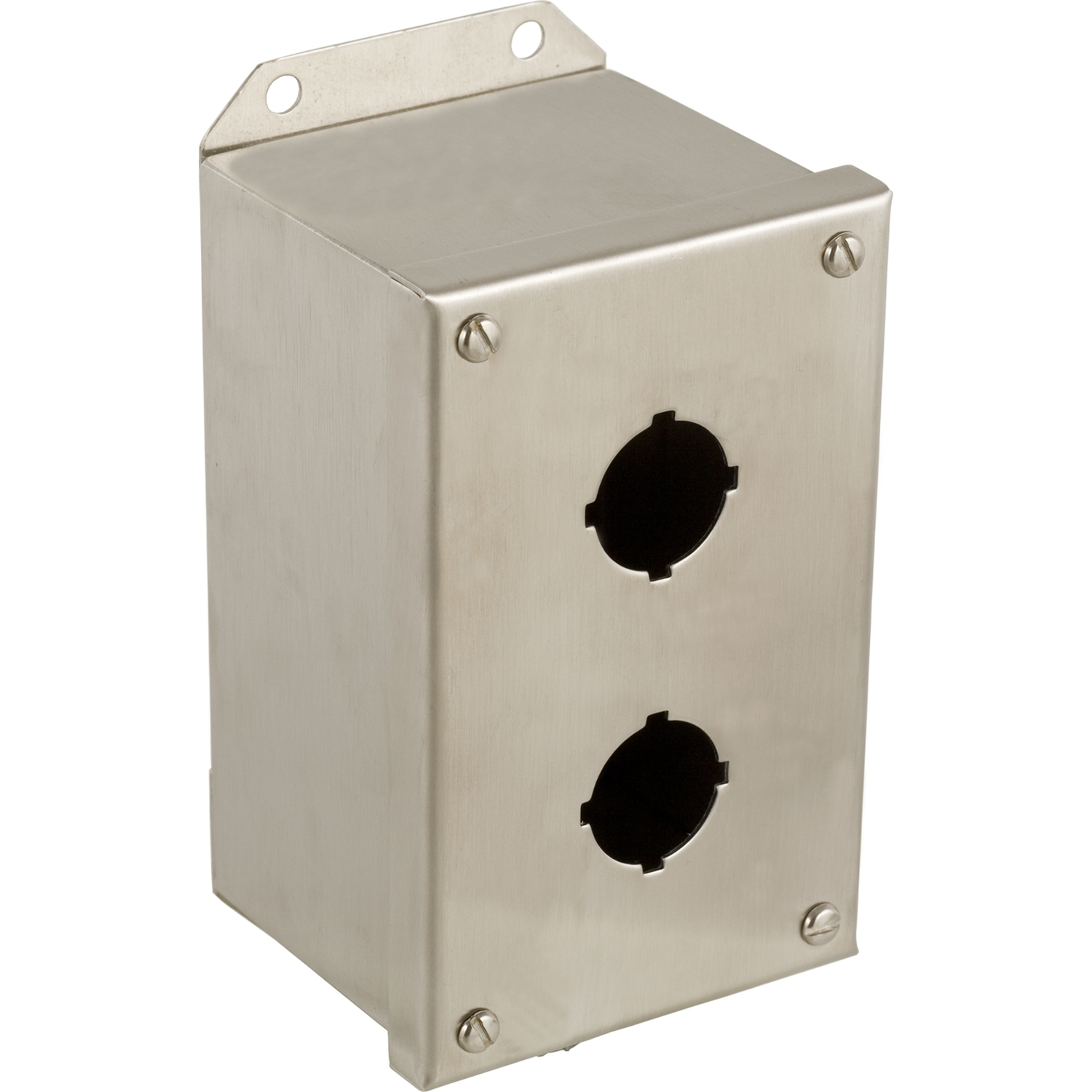 9001KYSS2 – Empty control station - 9001K - stainless steel - 2 cut-outs 30 | Square D — Schneider Electric