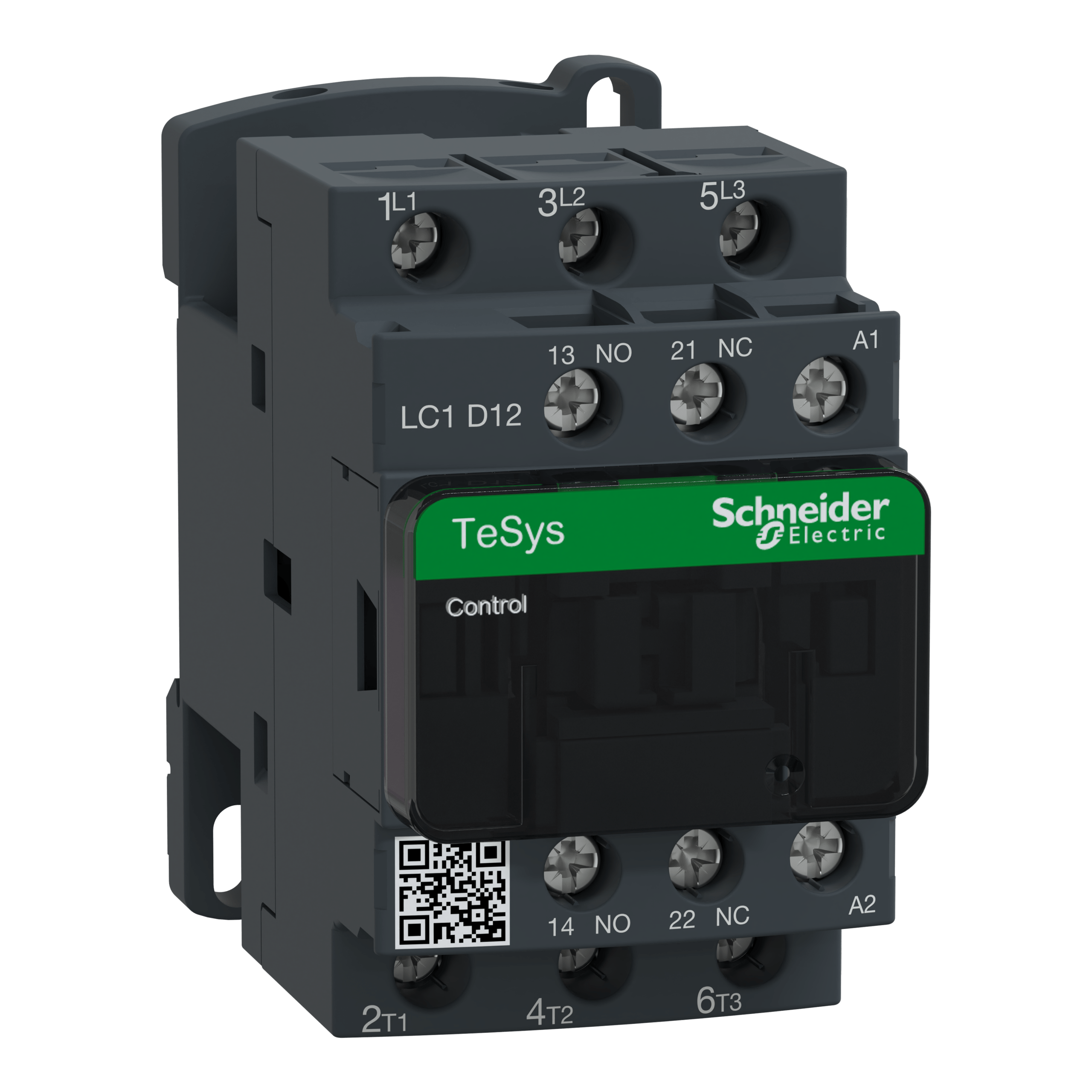 LC1D12P7 – LC1D12P7, TeSys D contactor, 3P(3 NO), AC-3, <= 440 V 12 A, 230 VAC coil | Schneider Electric