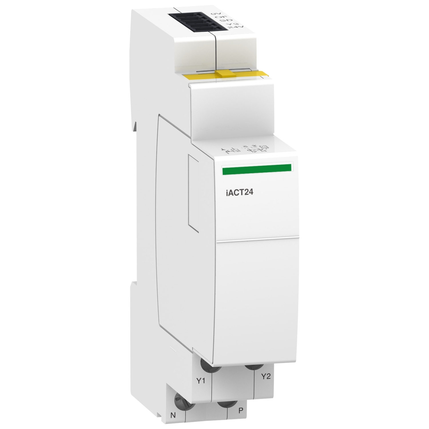 A9C15924 – Acti9 iACT - 24V DC control and auxiliary contact 1 NO with Ti24 PLC interface | Schneider Electric