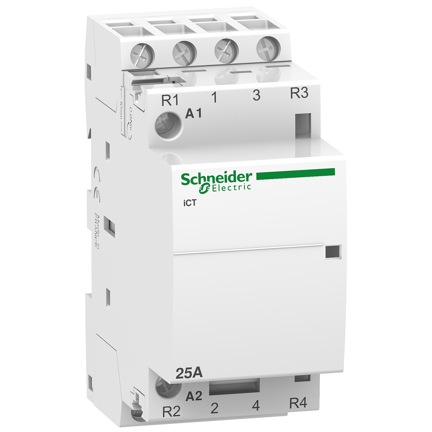 A9C20838 – ICT 25A 2NO 2NC 220-240V 50Hz contactor | Schneider Electric