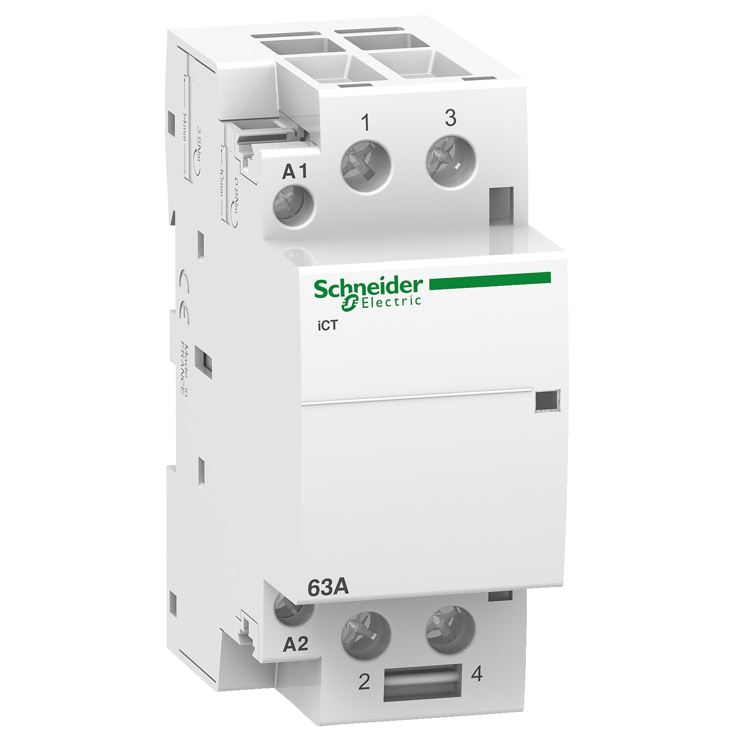A9C20862 – ICT 63A 2NO 220…240V 50Hz contactor | Schneider Electric