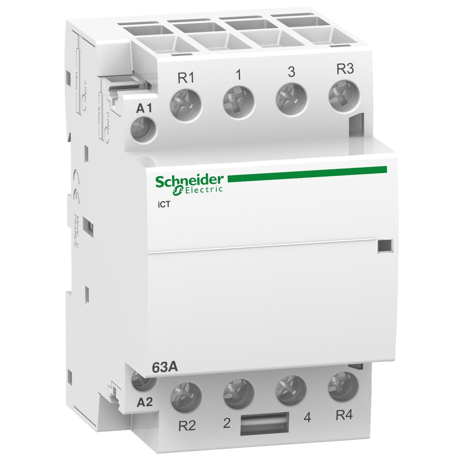 A9C20868 – ICT 63A 2NO+2NC 220…240V 50Hz contactor | Schneider Electric