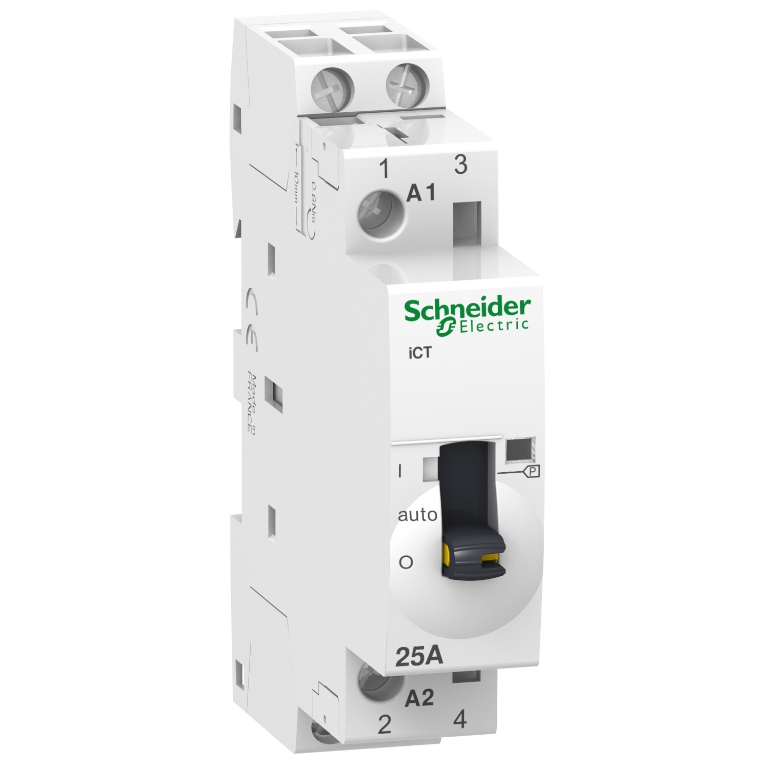 A9C21532 – ICT 25A 2NO 220V 50Hz MO contact | Schneider Electric