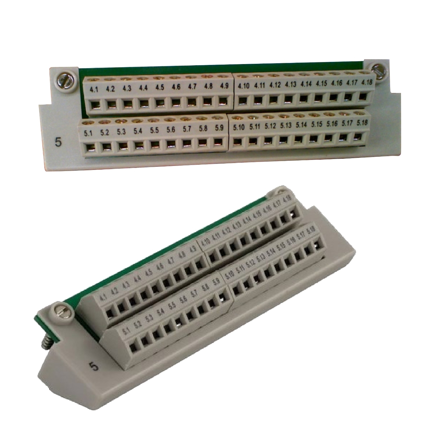 Modicon Momentum - busbar 2 rows - spring type terminals
