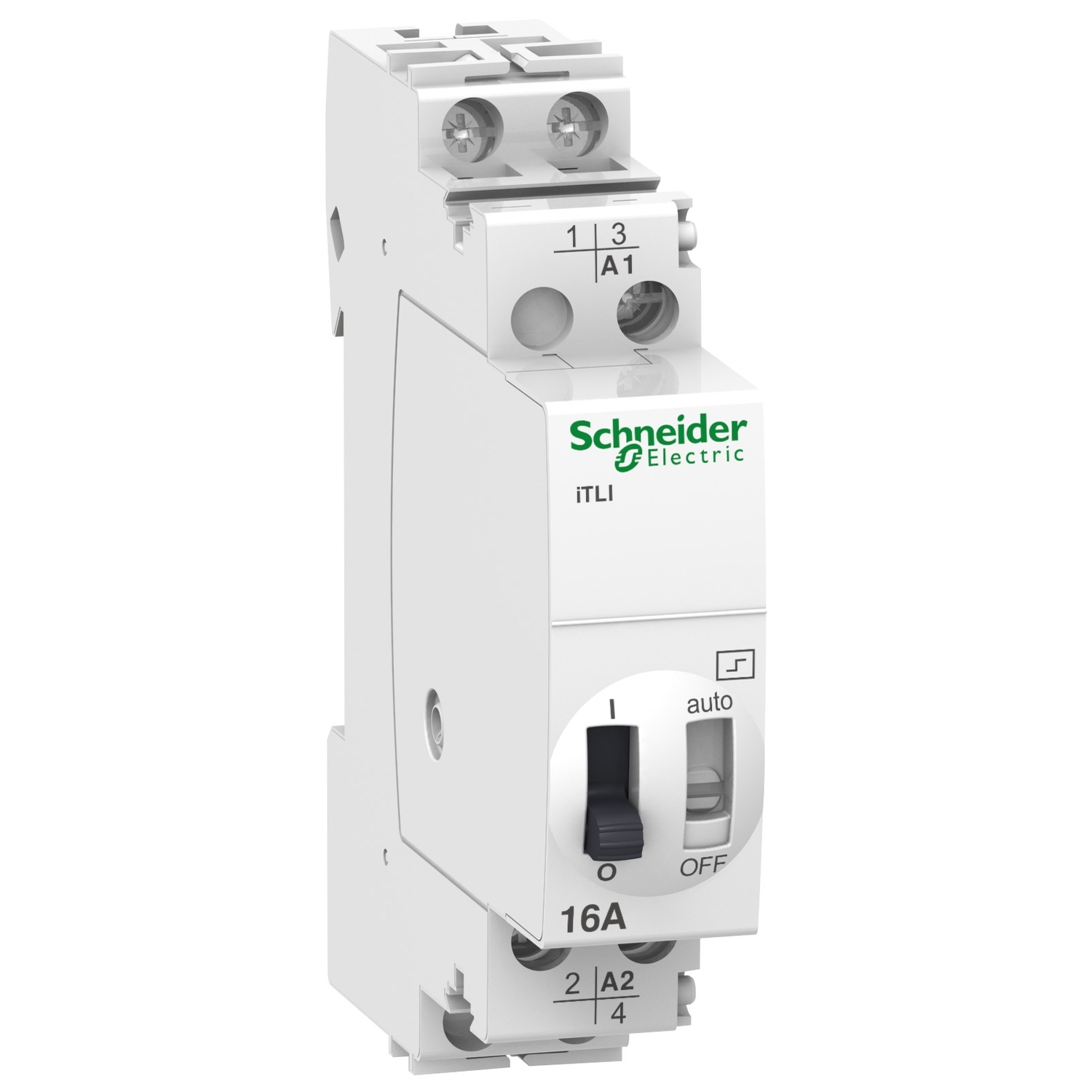 A9C30815 – Impulse relay iTLI - 2P - 1NO+1NC - 16A - coil 110 VDC - 230…240 VAC 50/60Hz | Schneider Electric