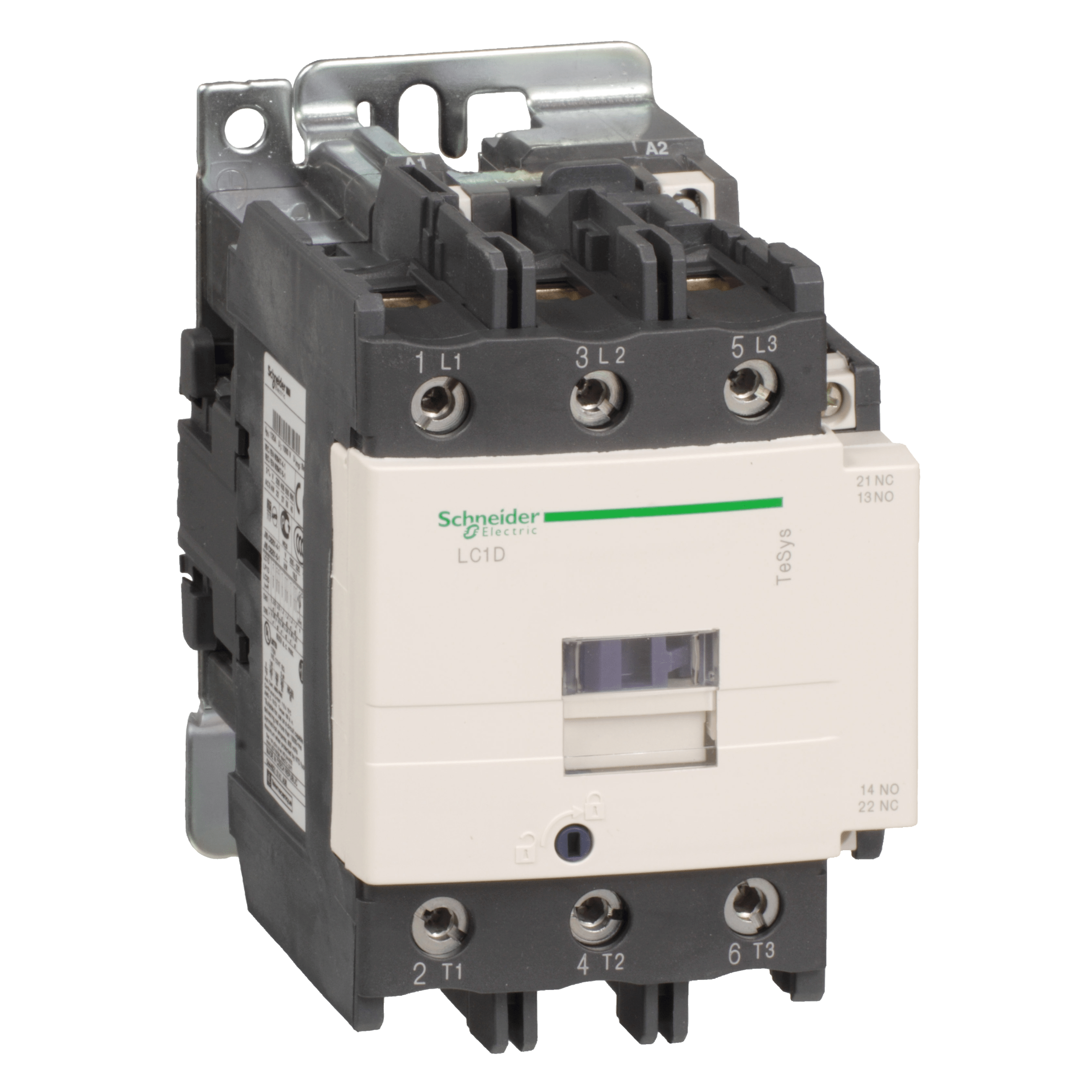 LC1D95ED – TeSys D contactor - 3P(3 NO) - AC-3 - <= 440 V 95 A - 48 V DC standard coil | Schneider Electric