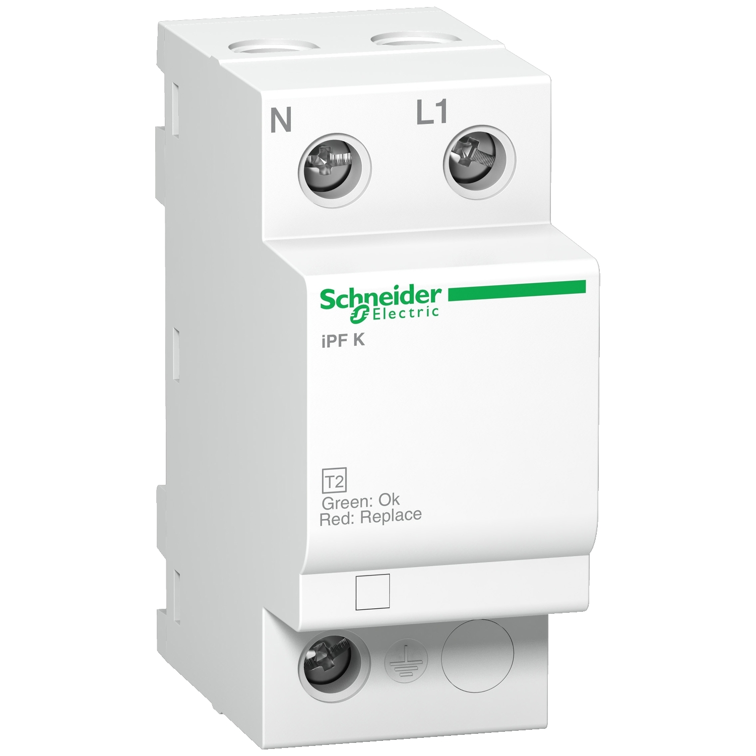 A9L15692 – IPF K 20 modular surge arrester, 1 pole + N, 340V | Schneider Electric