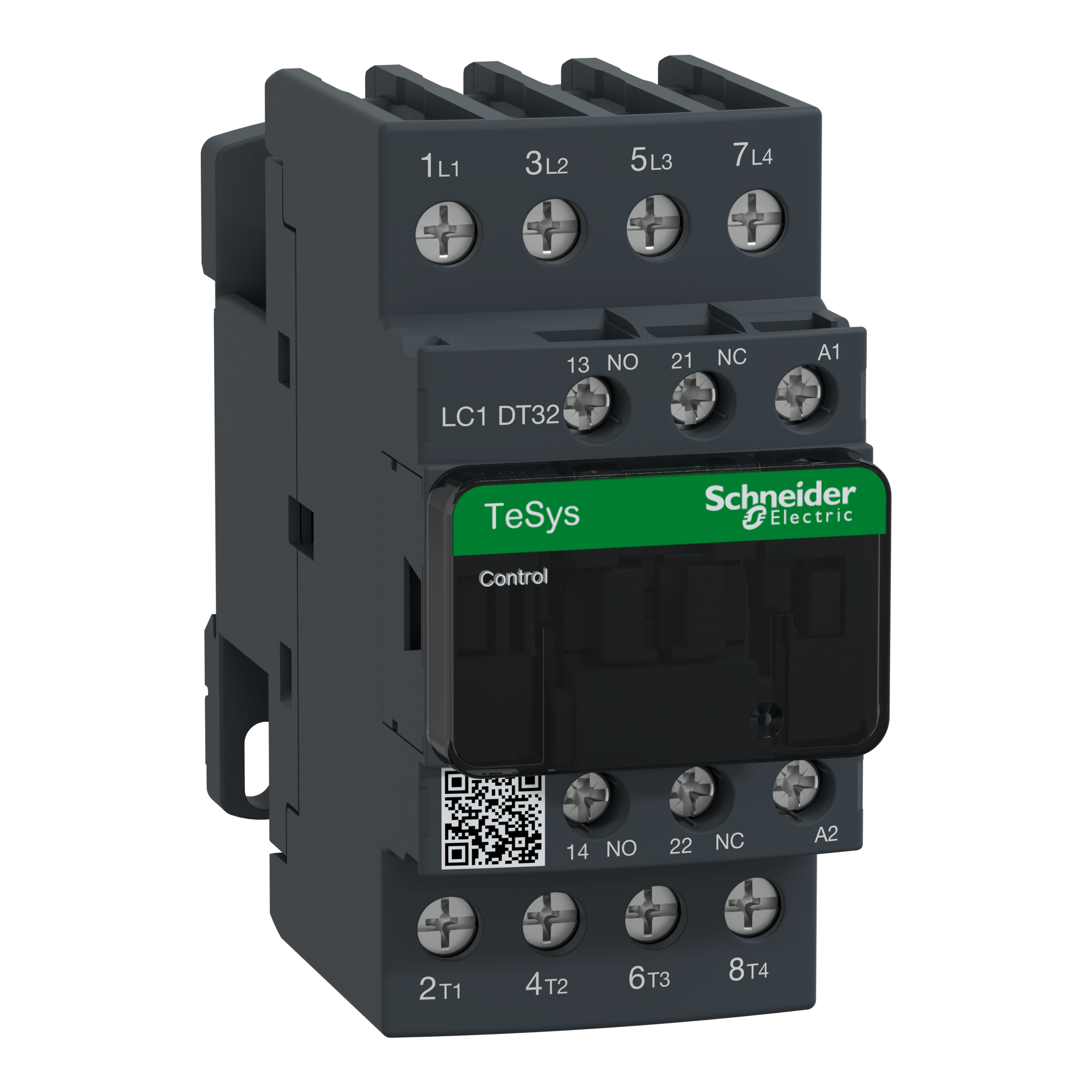 LC1DT32P7 – TeSys D contactor - 4P(4 NO) - AC-1 - <= 440 V 32 A - 230 V AC 50/60 Hz coil | Schneider Electric