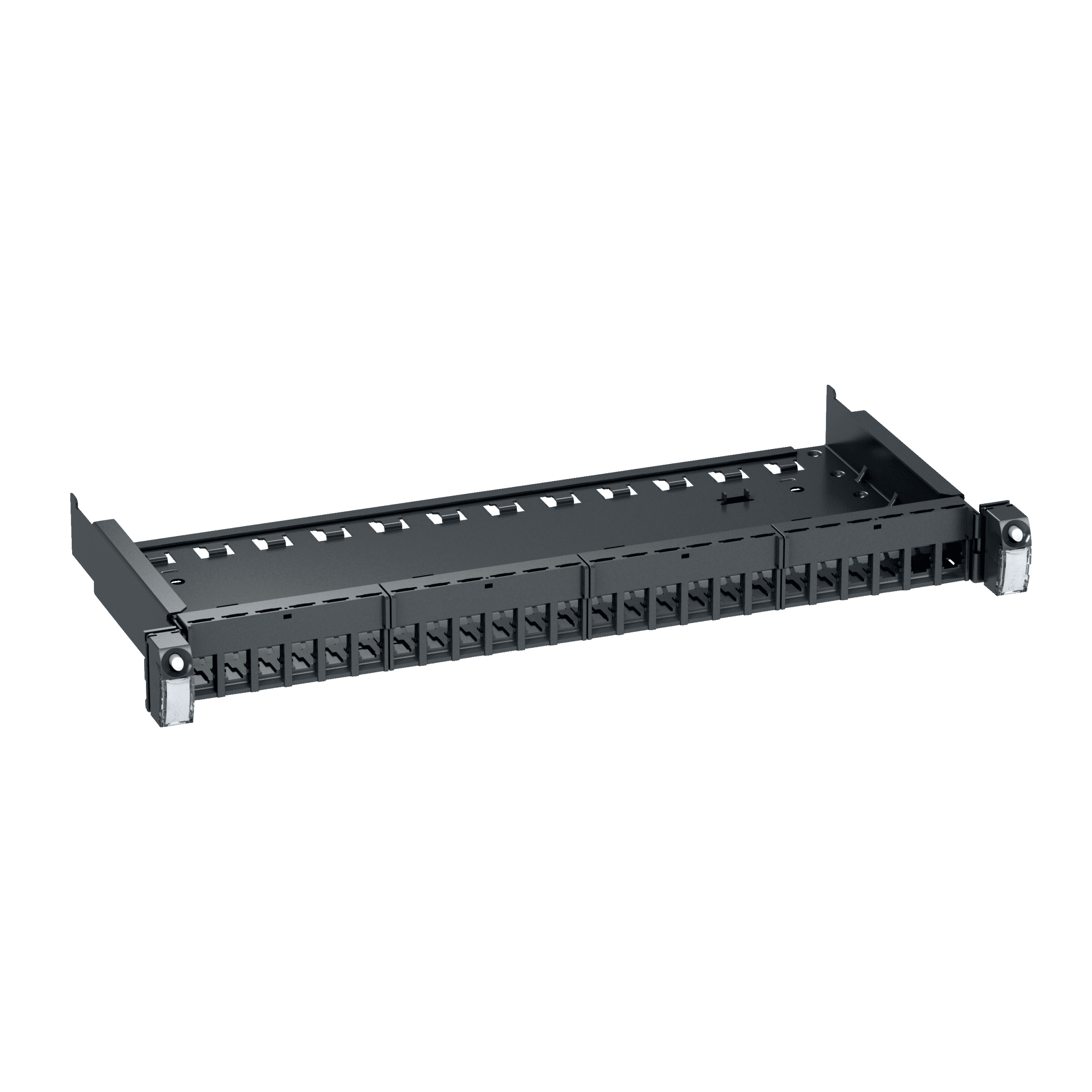 VDIG012241F - Actassi 19-C Patch Panel Sliding Basic 19" 1U 24pt SLIM FTP/STP Empty Schneider Electric